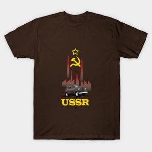 USSR Soviet smoke stack T-Shirt